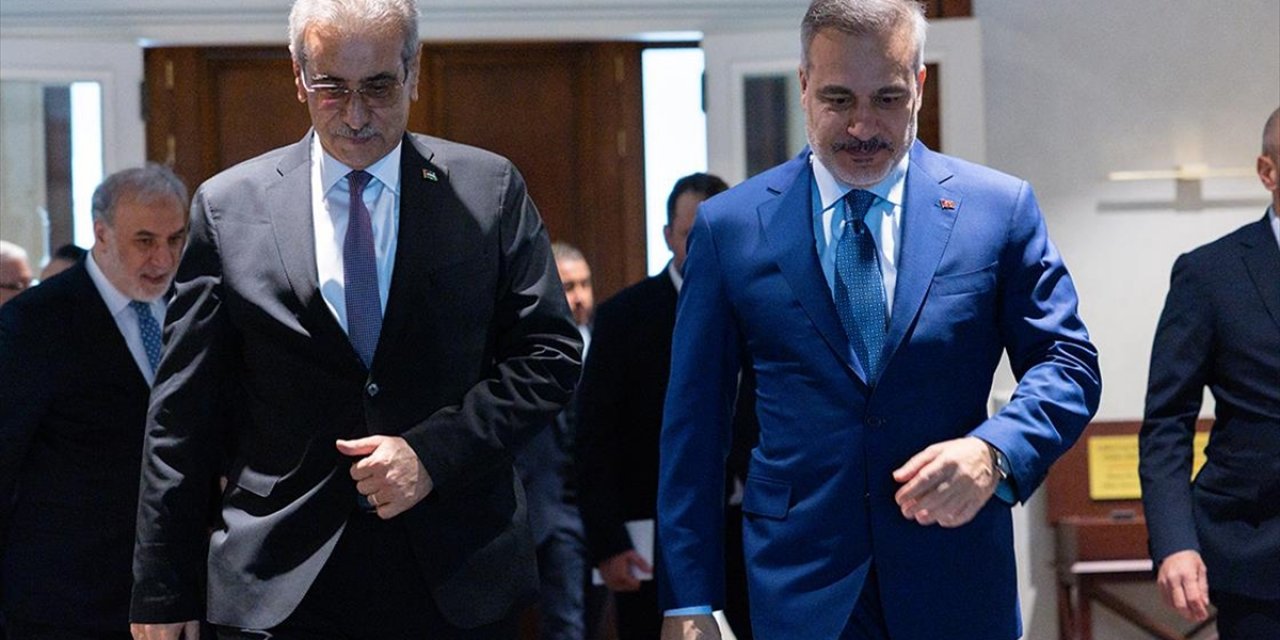 Dışişleri Bakanı Fidan, Gazze Yönetimi Ulusal Komitesi Başkanı Şaas İle Görüştü