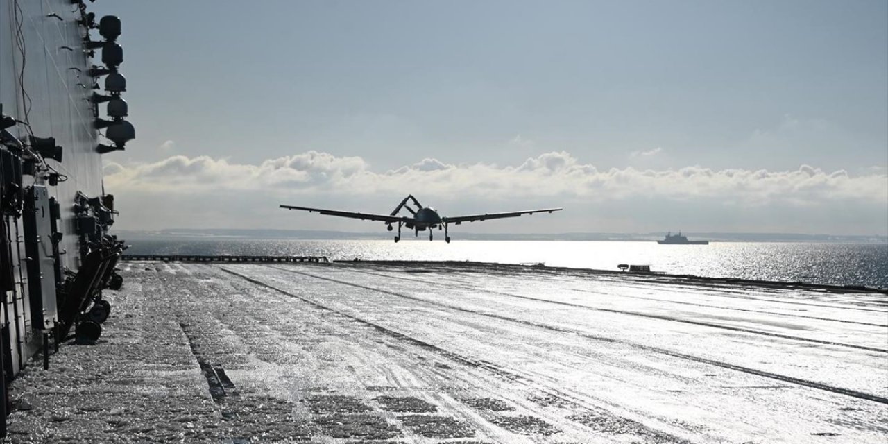 Bayraktar TB3 Siha'dan Nato Tatbikatında Gövde Gösterisi