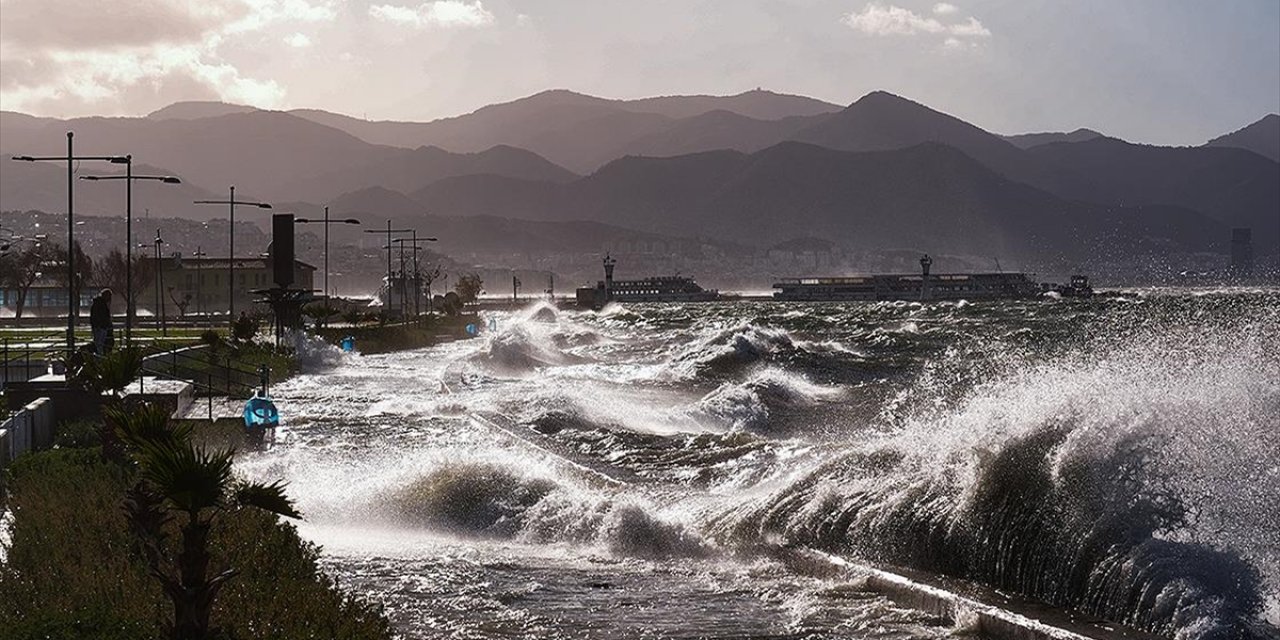 İçişleri Bakanlığından 9 İl İçin "Sarı" Kodlu Fırtına Uyarısı
