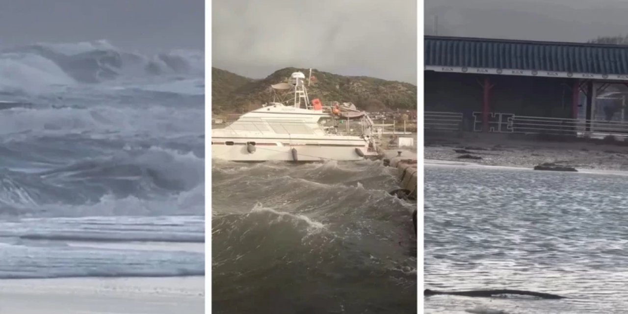 Saros Körfezi'nde Su Baskını Sonrası Çalışmalar Sürüyor