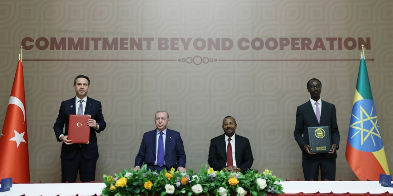 Türkiye İle Etiyopya Arasında Anlaşmalar İmzalandı