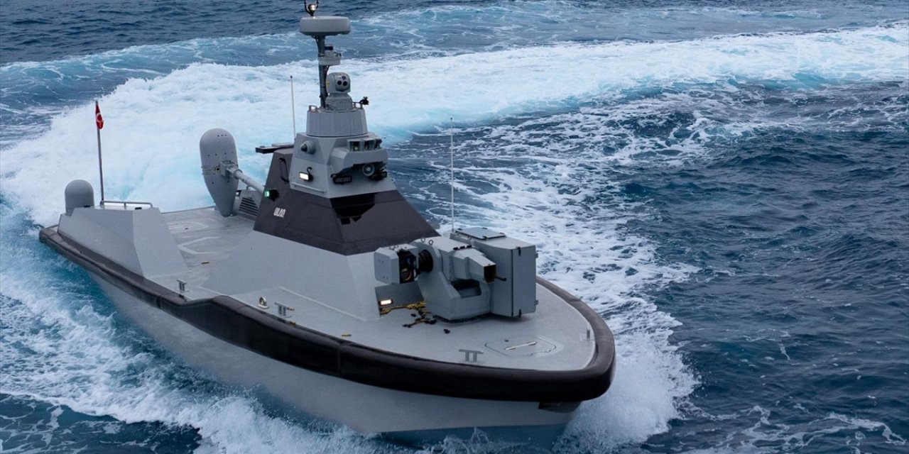 Türkiye'nin İlk Silahlı İnsansız Deniz Aracı Yerli Silahıyla Göreve Başladı