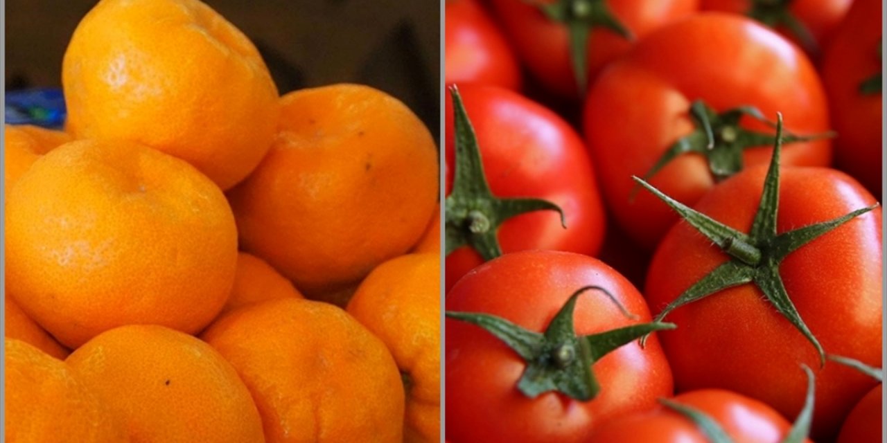 İstanbul'da Ocakta En Çok Mandalina Ve Domates Tüketildi