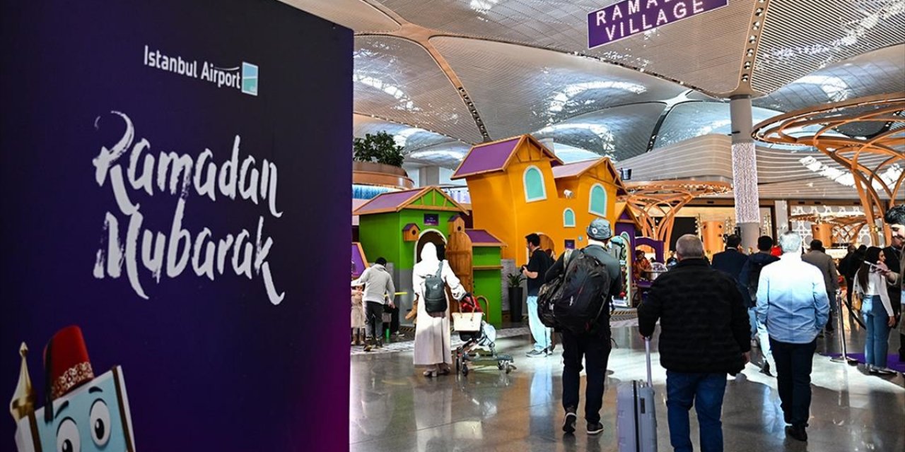 İstanbul Havalimanı'nda "Ramazan Köyü" Kuruldu