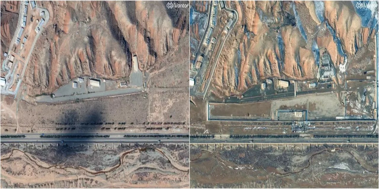 İran'dan Nükleer Hamle! İsrail Yerle Bir Etmişti: Uydu Görüntüleriyle Tespit Edildi...