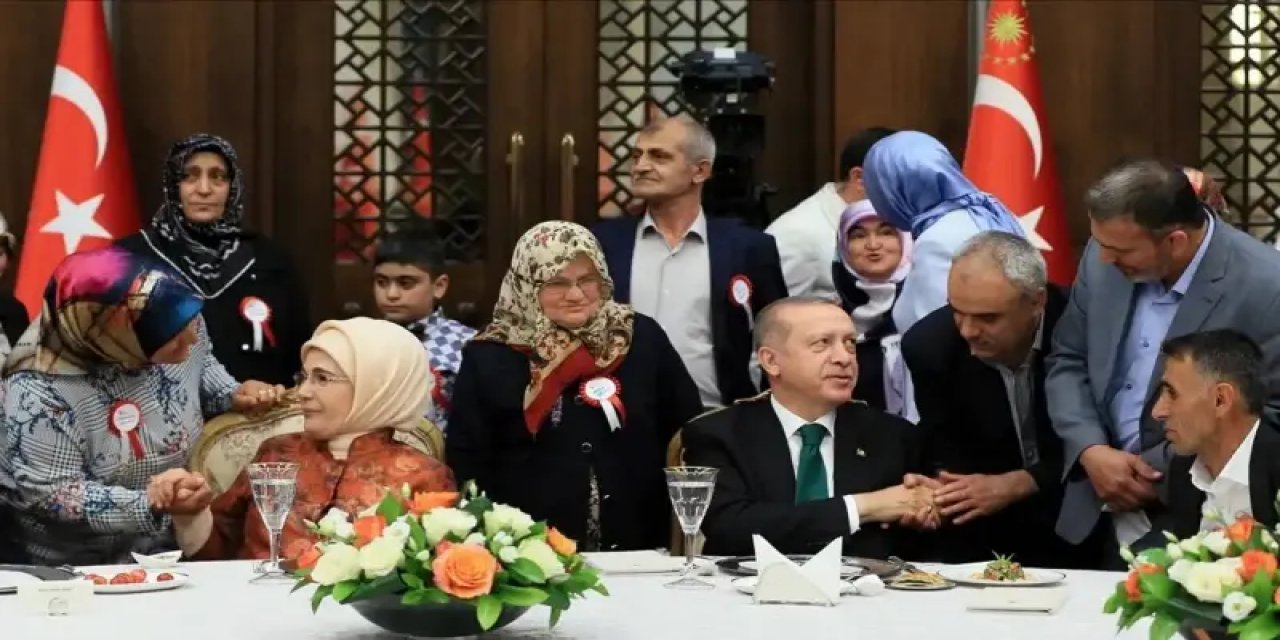 Cumhurbaşkanı Erdoğan Şehit Aileleriyle İftarda Bir Araya Gelecek