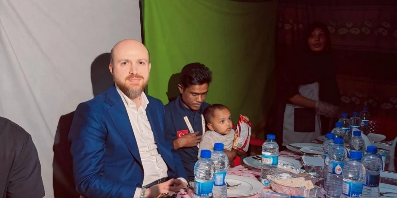 Bilal Erdoğan İlk İftarını Arakanlı Müslümanlarla açtı.