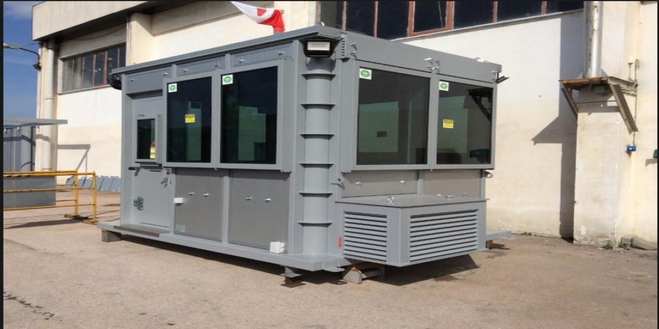 Karmod Geniş Hacimli Zırhlı Güvenlik Kulübesi Üretti