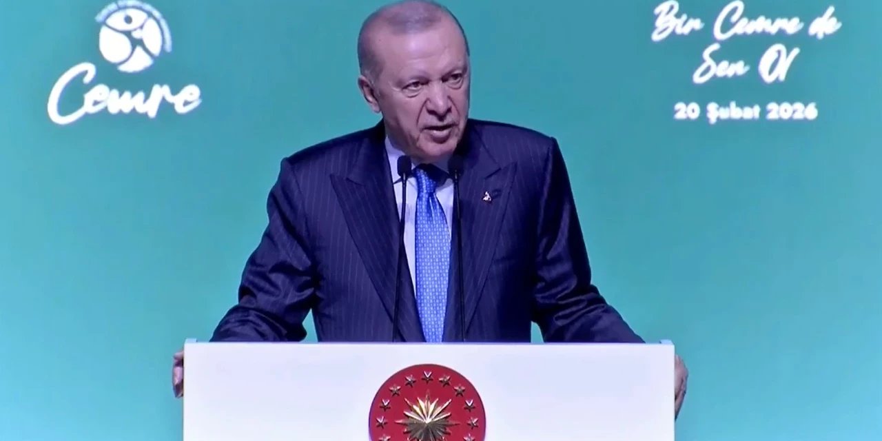 Cumhurbaşkanı Recep Tayyip Erdoğan Cemre Vakfı Tanıtım Programı'nda