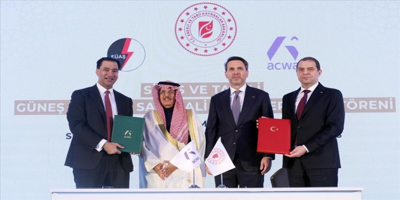 Türkiye İle Suudi Arabistan Arasında Sivas ve Taşeli Güneş Enerjisi Santrali Projeleri İmzalandı