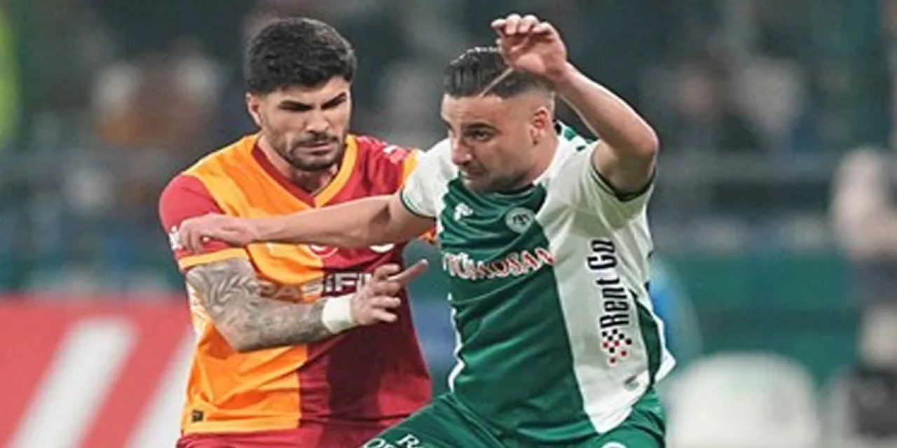 Galatasaray Avrupa Dönüşü Ağır Yaralı! 10 Maçlık Seri Konya'da Bitti