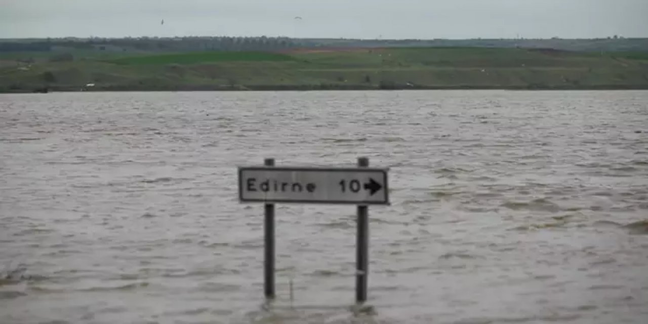 Edirne'de Sağanak Alarmı!