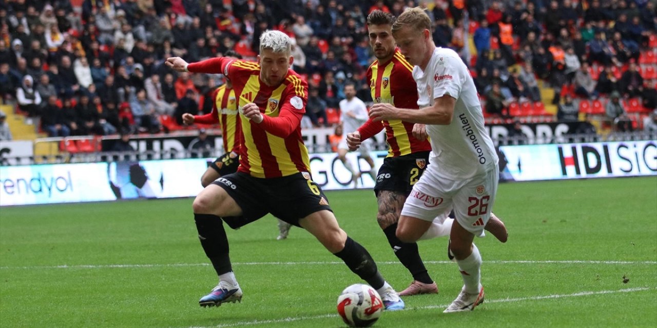 Kayserispor 3 Puanı Tek Golle Aldı