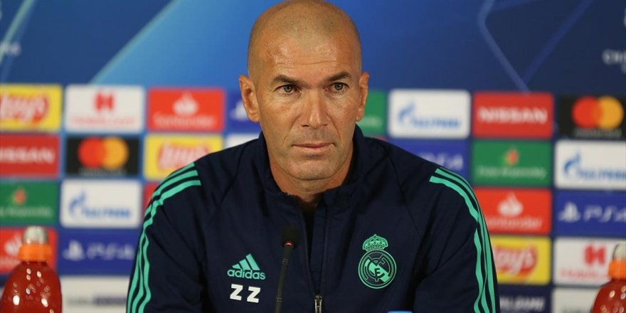Real Madrid'in Teknik Direktörü Zinedine Zidane: Kazanmak İçin Elimizden Geleni Yapacağız