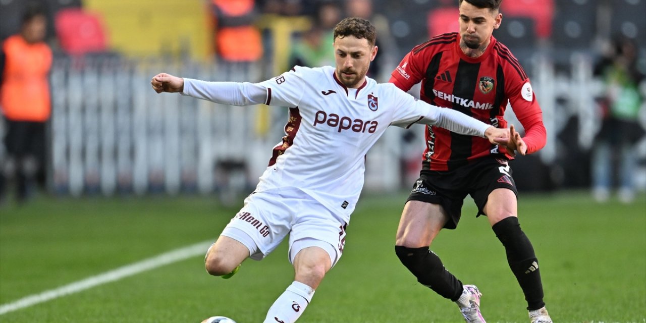 Trabzonspor Deplasmanda Gaziantep FK'yi Mağlup Etti