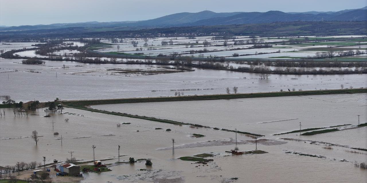 Tunca ve Meriç Tarım Arazilerini Sular Altında Bıraktı