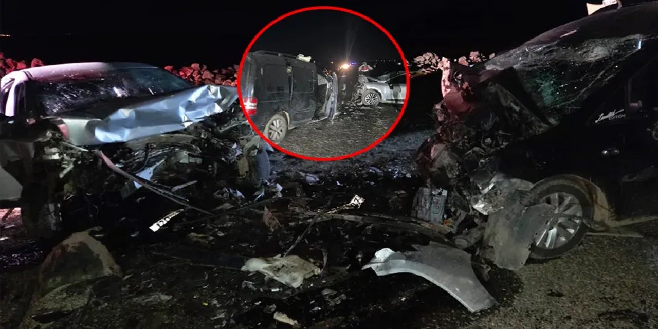 Bir İlimizde Katliam Gibi Kaza... İki Araç Birbirine Girdi: 5 Kişi Yaşamını Yitirdi