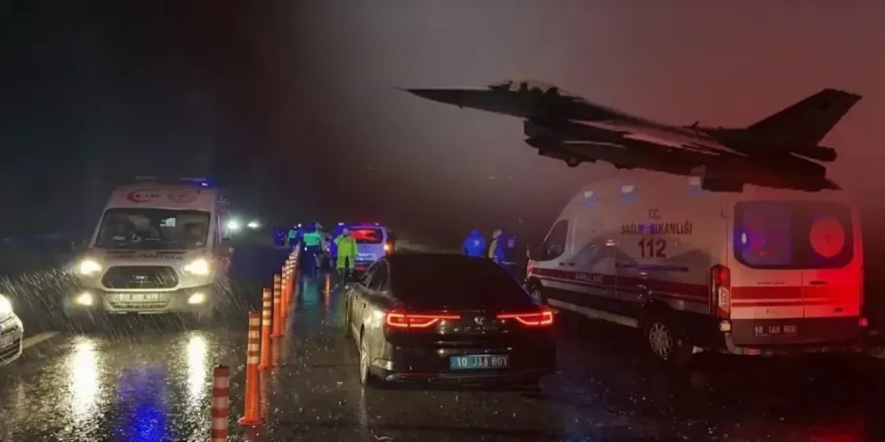 F-16 Kaza Kırıma Uğradı: 1 Pilot Şehit Oldu! Düşme Anı Ortaya Çıktı...