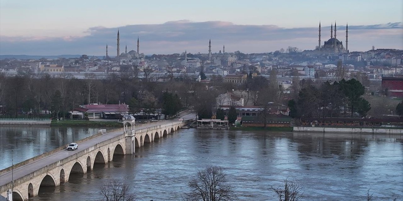 Meriç ve Tunca Nehirlerinin Debisindeki Düşüş Devam Ediyor