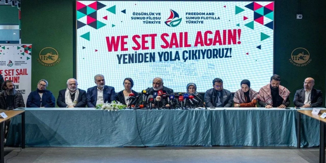 Özgürlük ve Sumud Filosu Yeniden Yola Çıkıyor