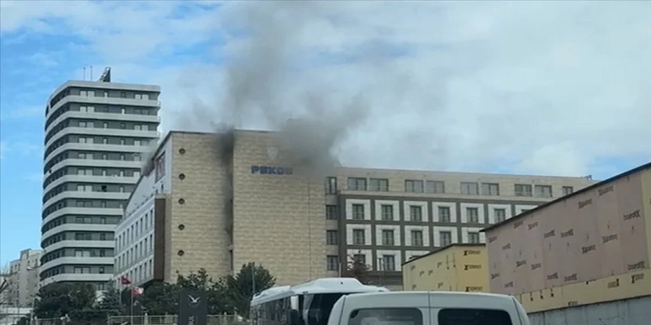 İstanbul’daki Polisevinde Yangın!