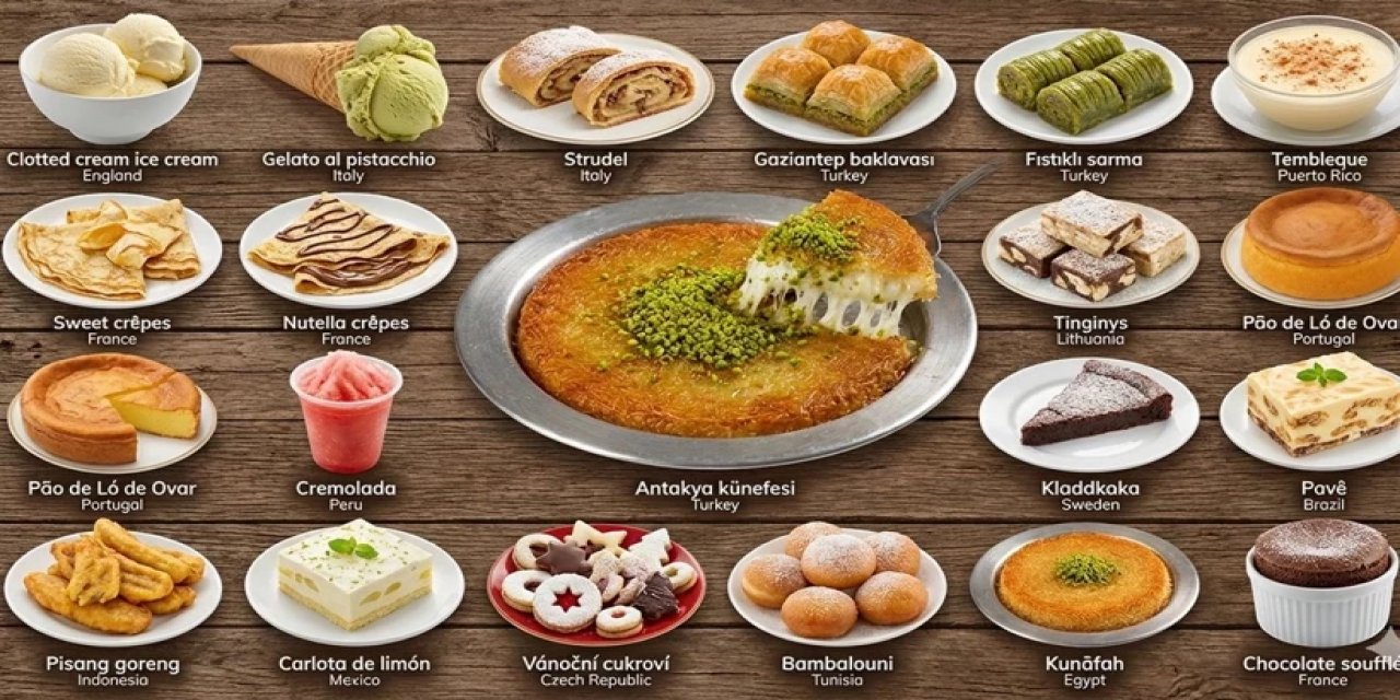 Dünyanın En İyi Tatlıları Listesi Açıklandı: 2025'in En İyi Tatlısı Resmen Türkiye'den...