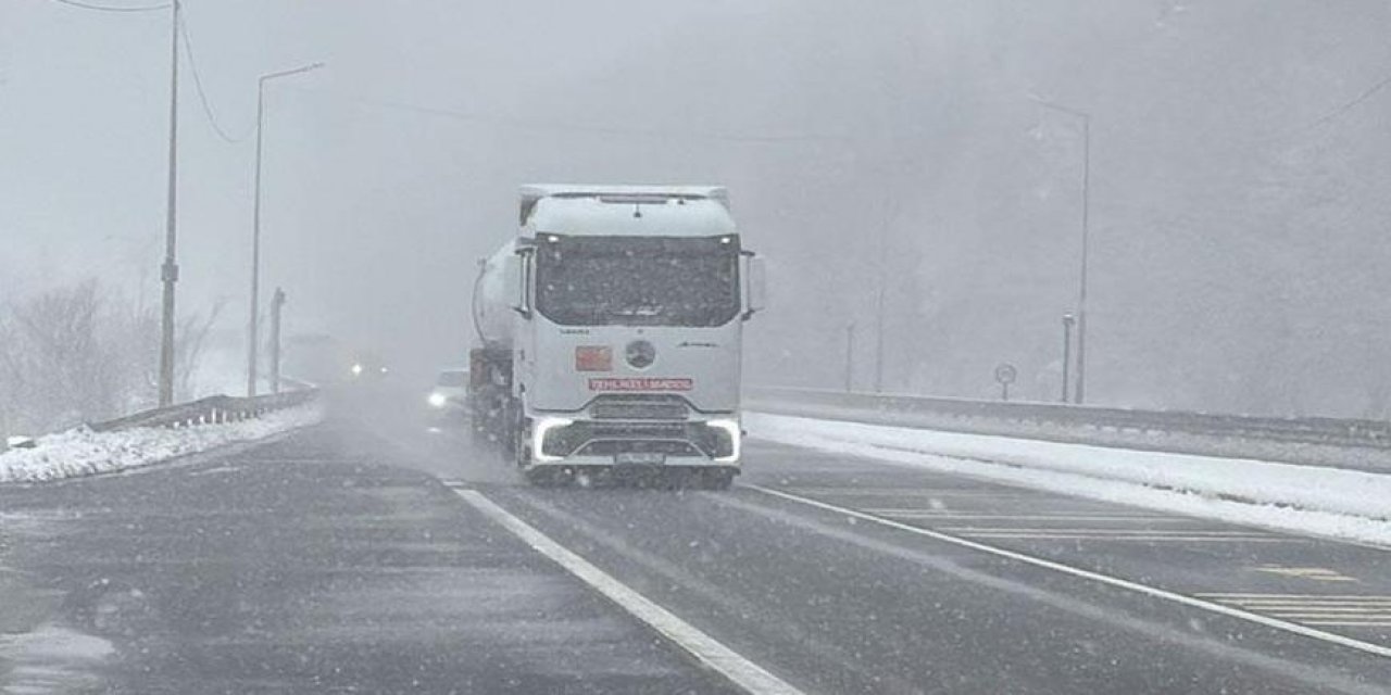 Bolu Dağı'nda Kar Alarmı!