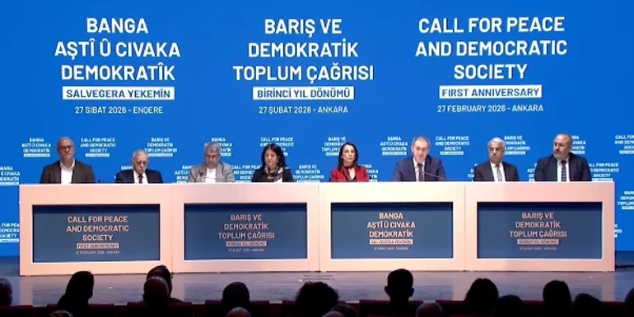 Öcalan'dan İkinci 27 Şubat Mesajı! Pervin Buldan Yeni Mesajı Okudu: Türksüz Kürt, Kürtsüz Türk Olmaz!