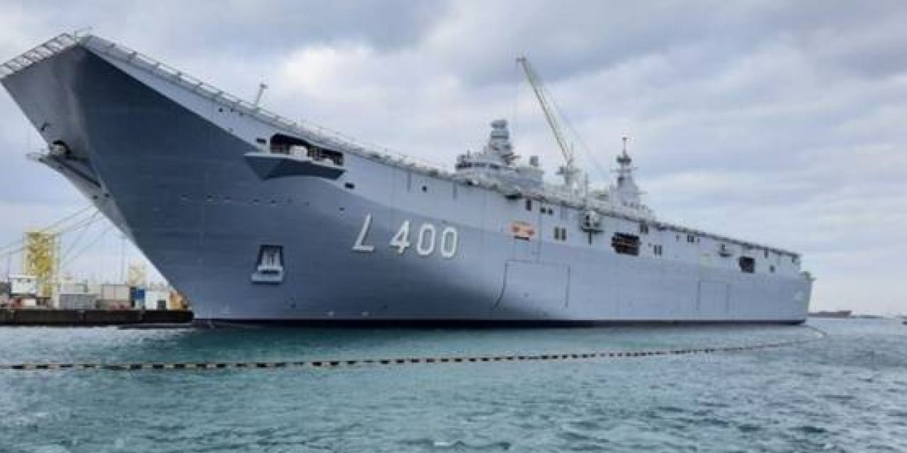 TCG Anadolu SİHA gemisi, Hollanda Vatandaşlarını Büyüledi!