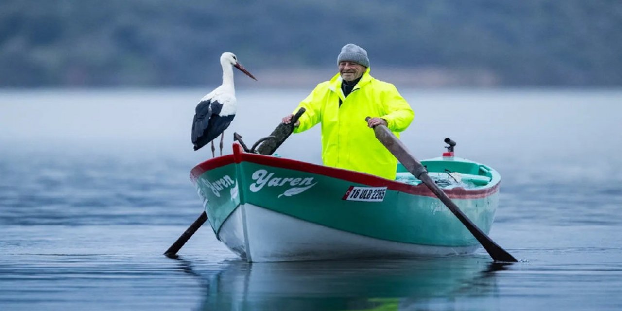 Baharın Müjdecisi... Dev Kavuşma Gerçekleşti: Yaren Leylek ve Adem Amca 15. Kez Yine Buluştu...