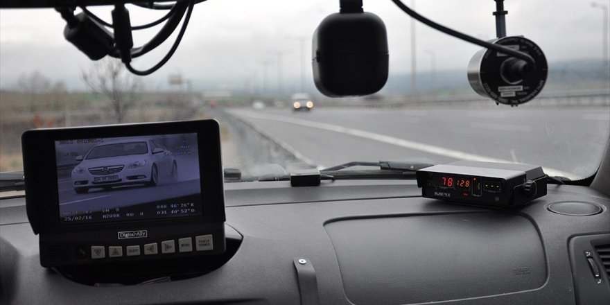 Yurt Genelinde Radarla Hız Denetimi