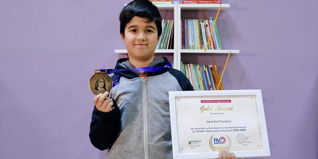 Matematik Şampiyonu Sarp Arel Başarıya Doymuyor