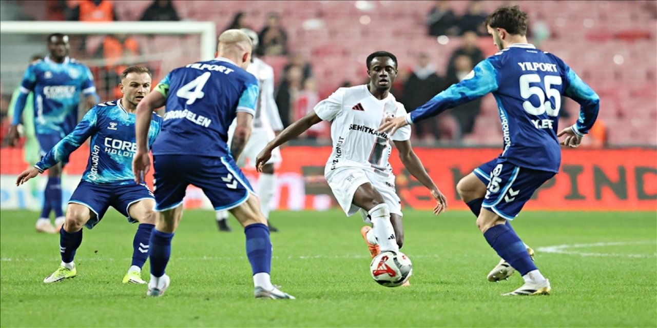 Samsunspor ile Gaziantep Golsüz Berabere Kaldı