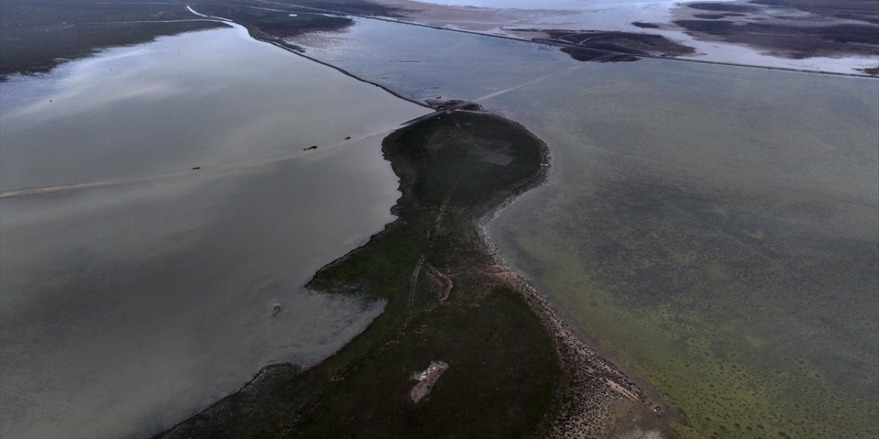 Tuzla Palas Gölü Yağışlarla 41 Yıl Önceki Havzasına Yeniden Kavuştu