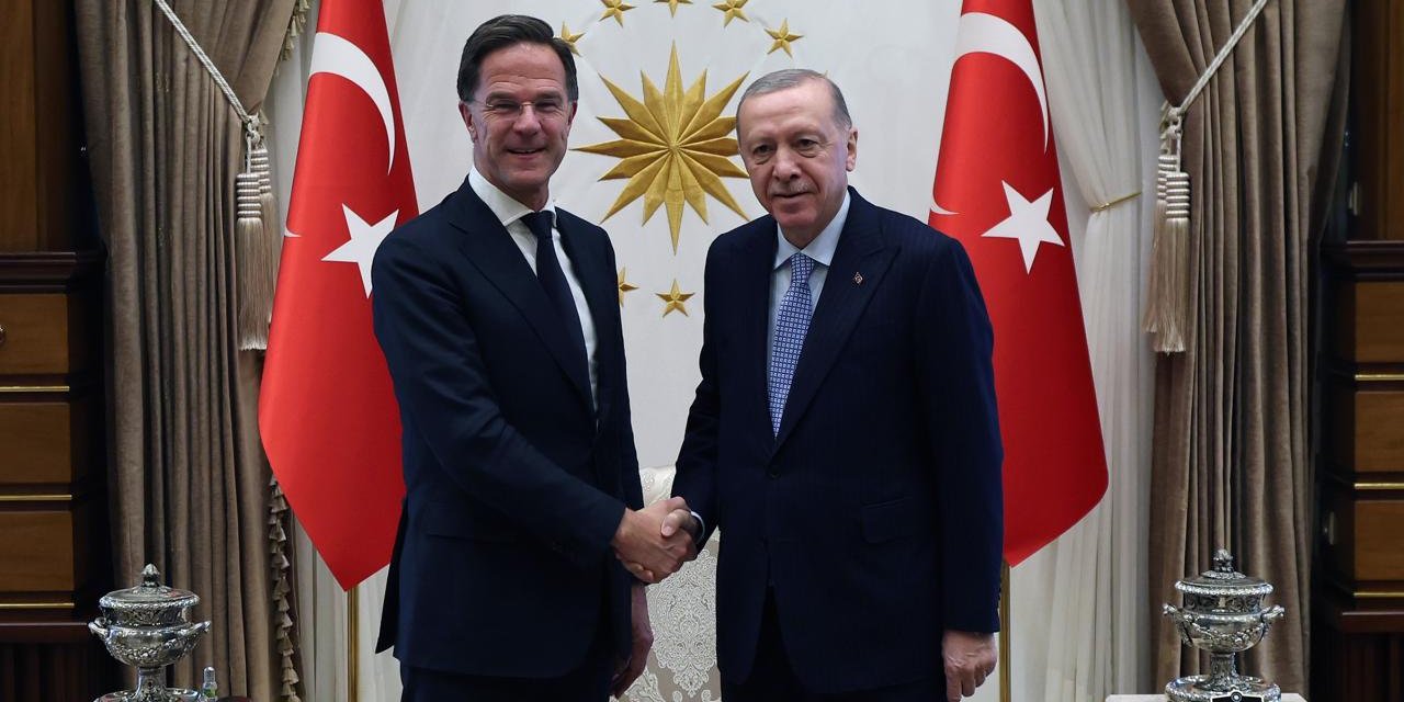 Cumhurbaşkanı Erdoğan, NATO Genel Sekreteri Rutte İle Görüştü