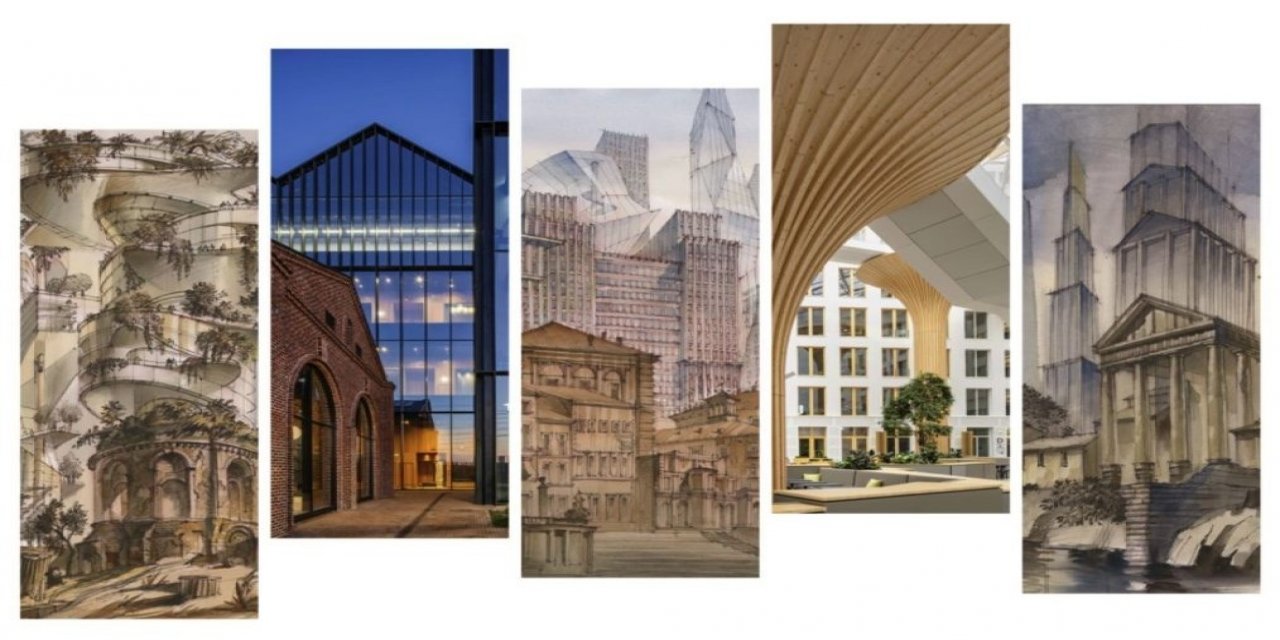 Sergei Tchoban'ın "Zaman Katmanları Arasında" Sergisi Açıldı