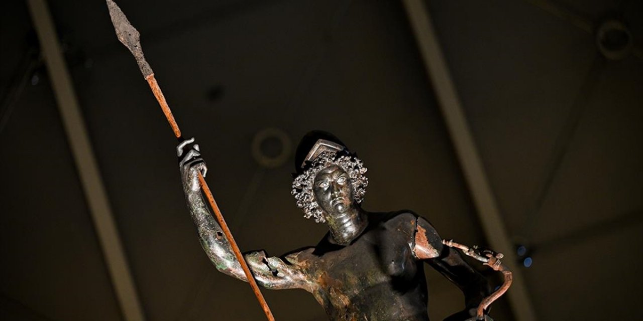 Zeugma'da Yaklaşık 2 Bin Yıllık Mars Heykeline Seyir Platformu Yapıldı