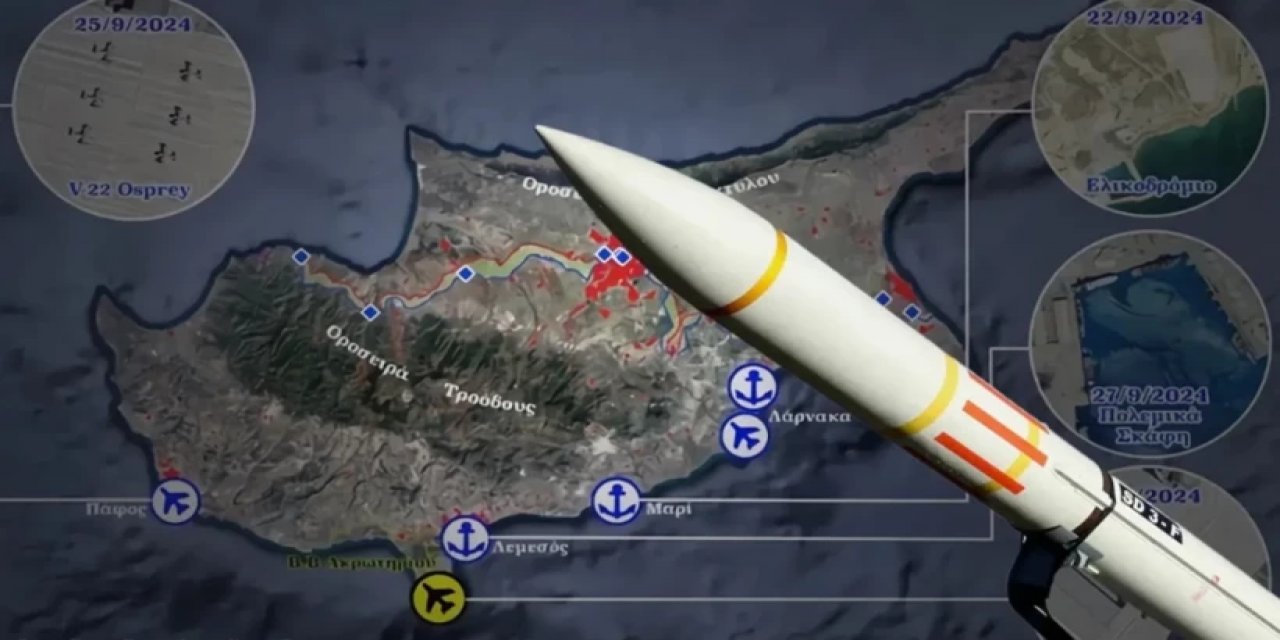 Kıbrıs'ta İran Paniği: Rumlar, İngilizlere ve Yunanistan'a Tepkili!