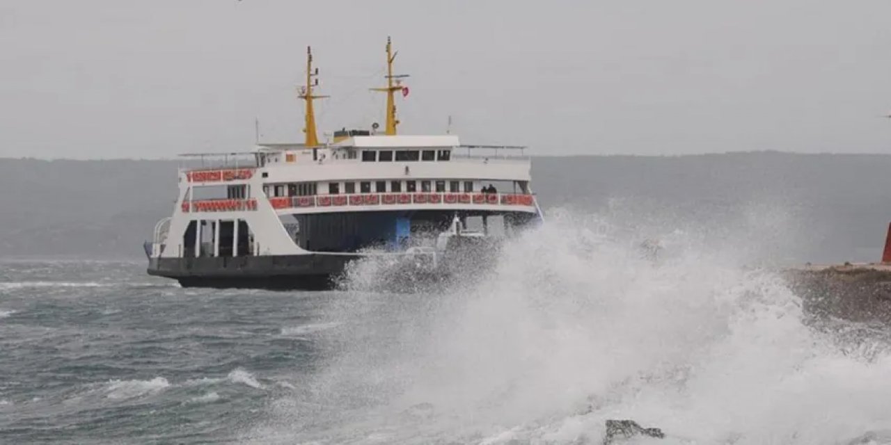 İstanbul'da Vapur Seferleri İptal