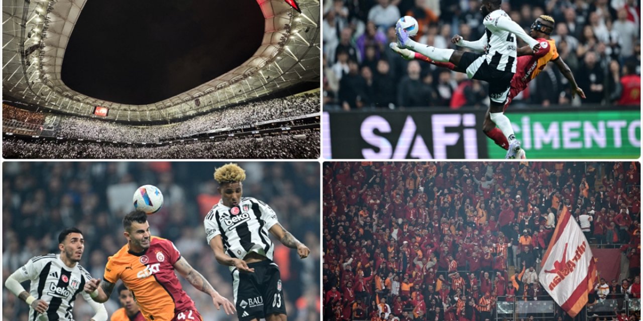 Beşiktaş, "Dolmabahçe"de Galatasaray'a Karşı Üstün