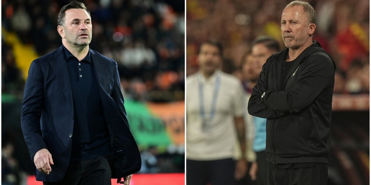 Sergen Yalçın ve Okan Buruk'un Derbi "Karnesi"