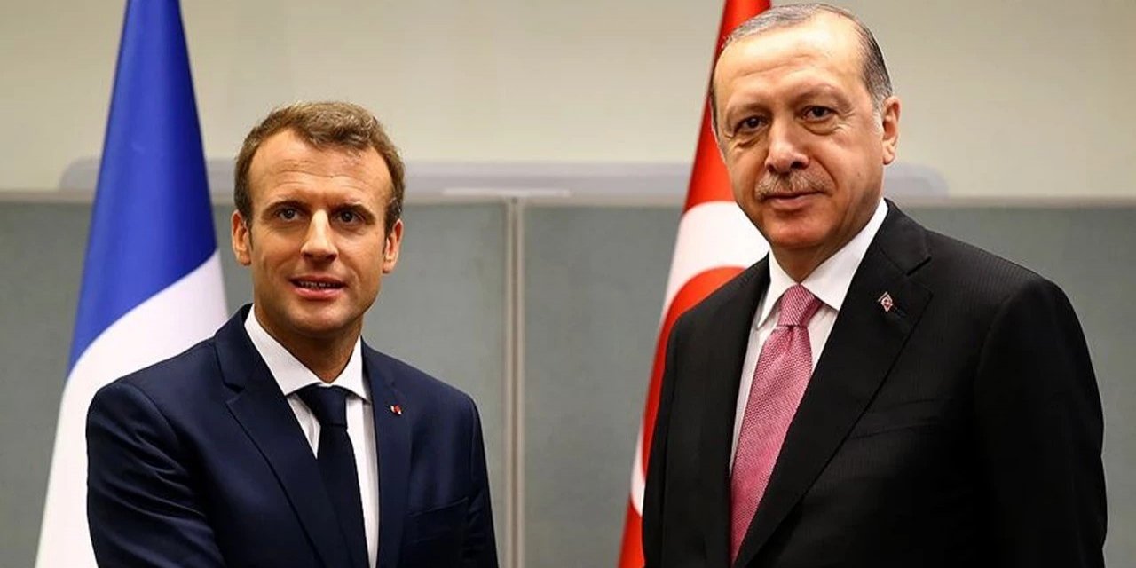 Cumhurbaşkanı Erdoğan, Macron İle Görüştü