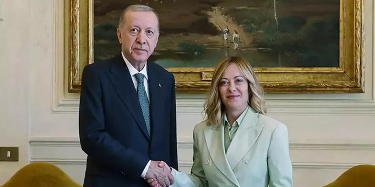 Cumhurbaşkanı Erdoğan, İtalya Başbakanı Meloni İle Görüştü