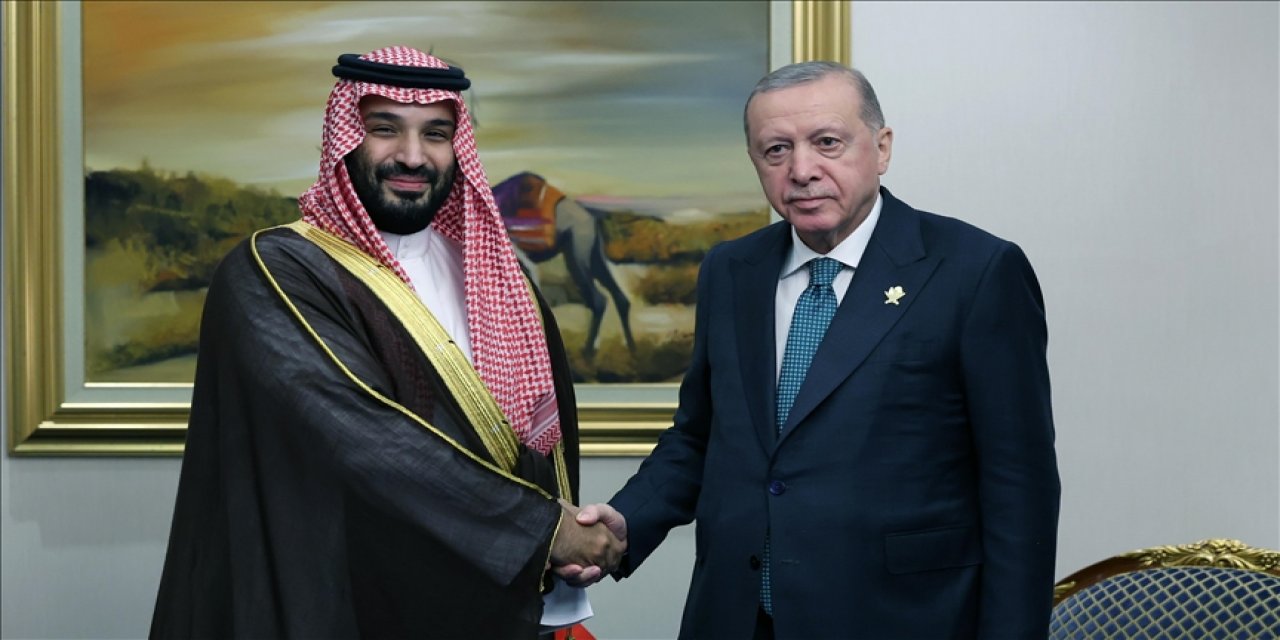 Cumhurbaşkanı Erdoğan, Suudi Veliaht Prens Muhammed Bin Selman ile Görüştü