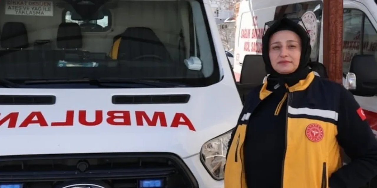 Siirt’in Tek Kadın Ambulans Şoförü Zorlu Coğrafyada Hayat Kurtarıyor