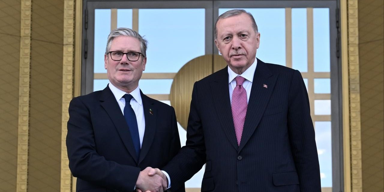 Cumhurbaşkanı Erdoğan, Birleşik Krallık Başbakanı Starmer ile görüştü