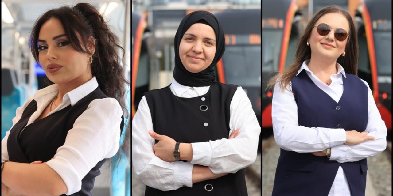 Kayseri'nin Kadın Vatmanları Şehrin Ulaşım Yükünü Omuzluyor