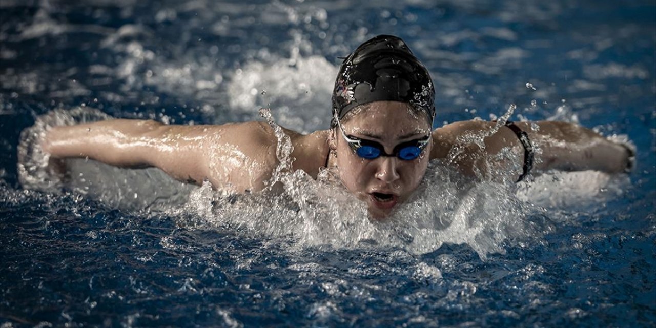 Milli Yüzücü Sudem Denizli'nin Hedefi Olimpiyatta Kulaç Atmak