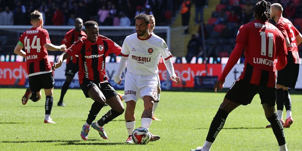 Gaziantep FK-Fatih Karagümrük Maçı Berabere Tamamlandı