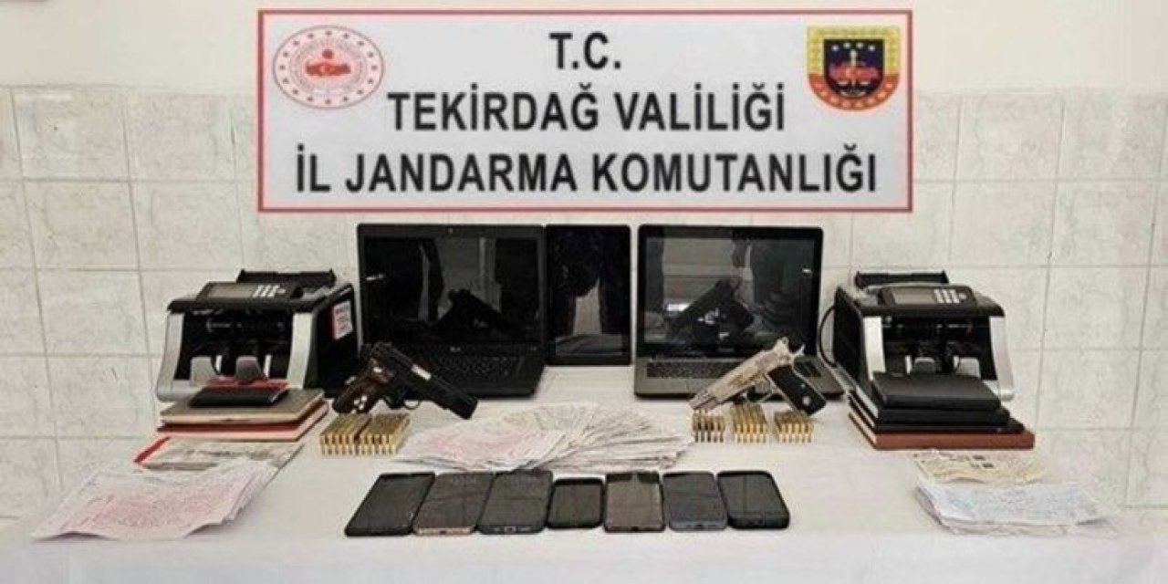 Tekirdağ Merkezli Tefecilik Operasyonunda 9 Zanlı Yakalandı